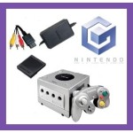 Silver GameCube console bundle – complete system for Nintendo GameCube